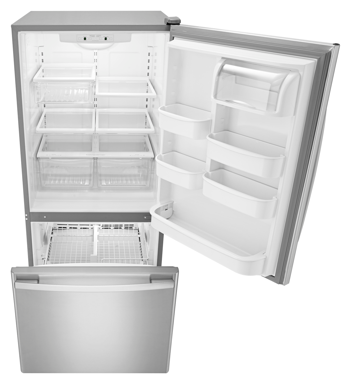 Amana® 30 in. 18.7 Cu. Ft. Stainless Steel Bottom Freezer Refrigerator - My Store