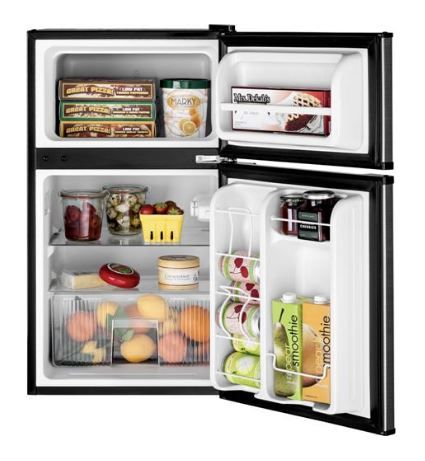 GE® 3.1 Cu. Ft. CleanSteel® Stainless Steel Compact Refrigerator - My Store