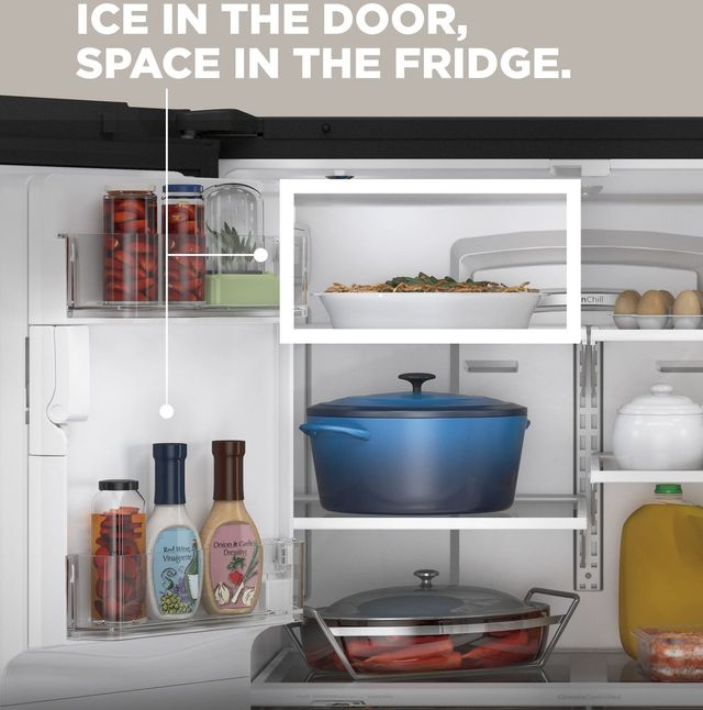 GE® 36 in. 25.6 Cu. Ft. Fingerprint Resistant Stainless Steel French Door Refrigerator - My Store