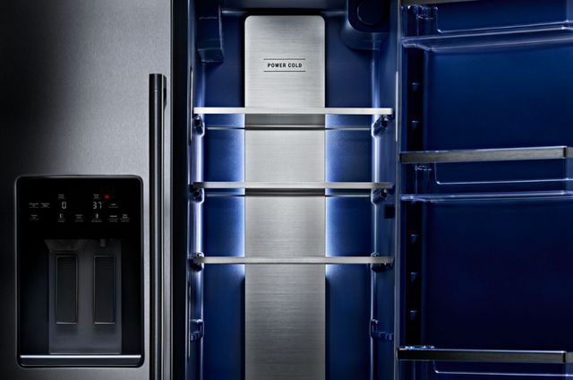 Maytag® 36 in. 20.8 Cu. Ft. Fingerprint Resistant Stainless Steel Counter Depth Side-by-SideRefrigerator - My Store