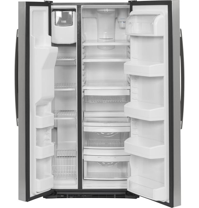 Crosley® 33 in. 23.2 Cu. Ft. Stainless Steel Side by Side Refrigerator