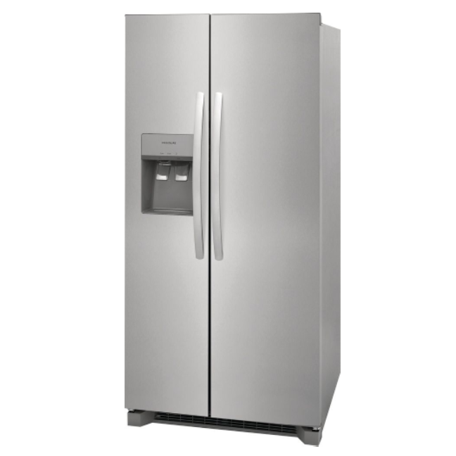 Frigidaire® 33 in. 22.3 Cu. Ft. Stainless Steel Side-by-Side Refrigerator - My Store