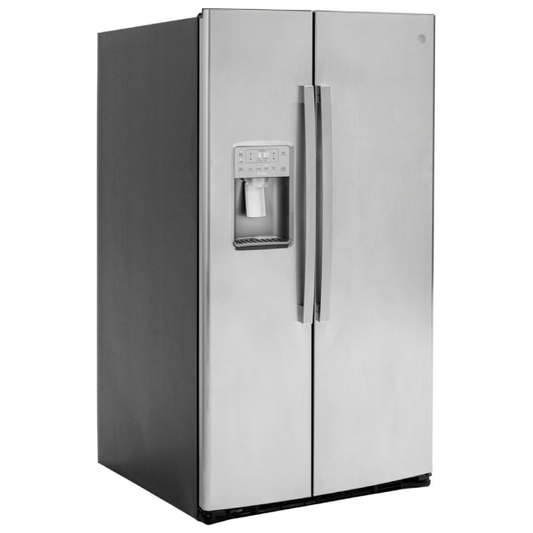 GE Profile™ 36 in. 25.3 Cu. Ft. Stainless Steel Side-by-Side Refrigerator - My Store