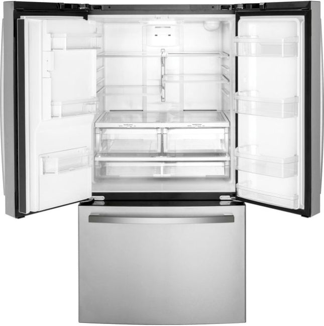 GE® 36 in. 25.6 Cu. Ft. Fingerprint Resistant Stainless Steel French Door Refrigerator - My Store