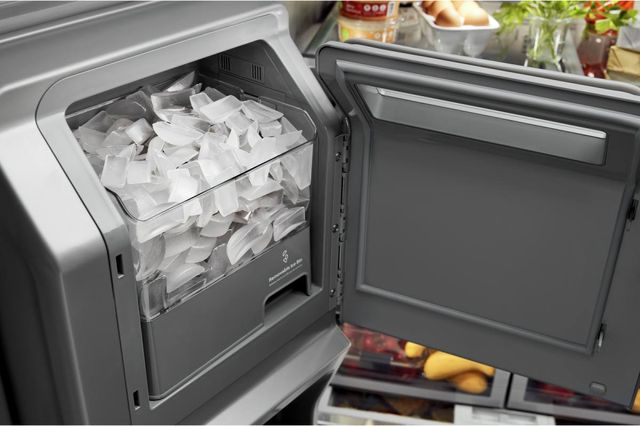 KitchenAid® 36 in. 27.0 Cu. Ft. Stainless Steel with PrintShield™ Finish French Door Refrigerator - My Store