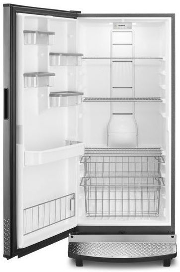 Gladiator® 17.8 Cu. Ft. Black Upright Freezer