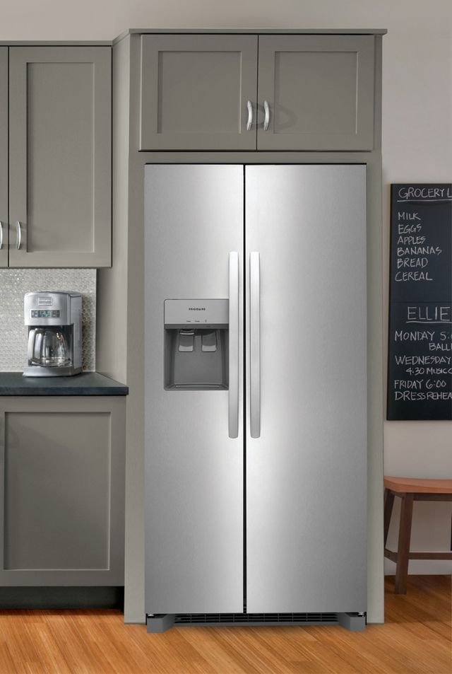 Frigidaire® 33 in. 22.3 Cu. Ft. Stainless Steel Side-by-Side Refrigerator - My Store