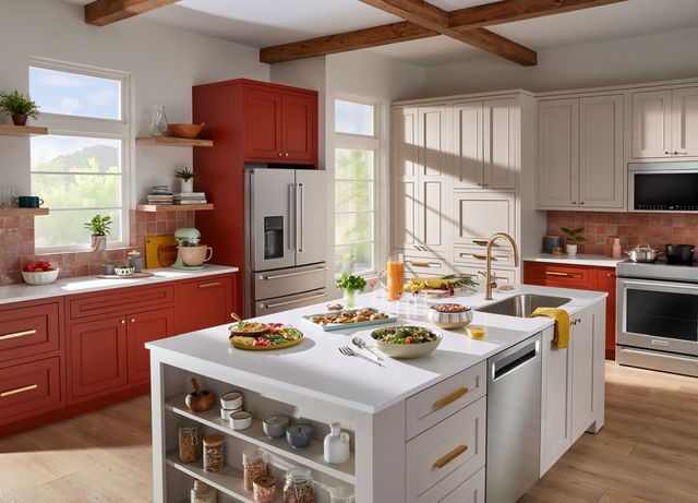 KitchenAid® 36 in. 26.2 Cu. Ft. PrintShield™ Stainless Steel French Door Refrigerator