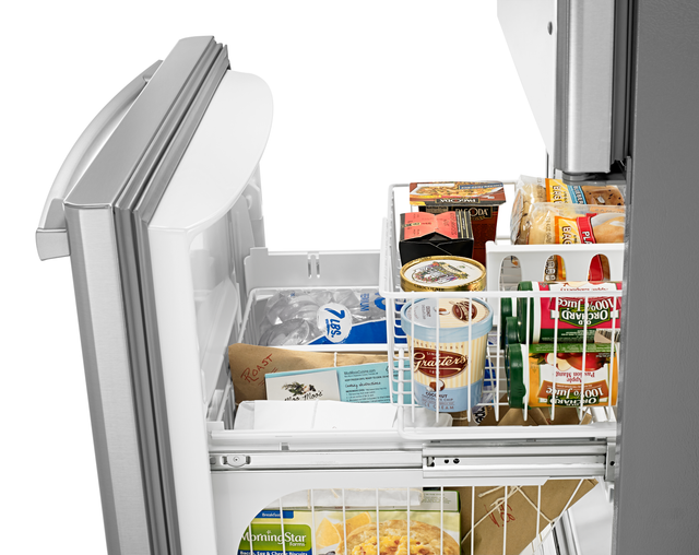 Amana® 30 in. 18.7 Cu. Ft. Stainless Steel Bottom Freezer Refrigerator - My Store
