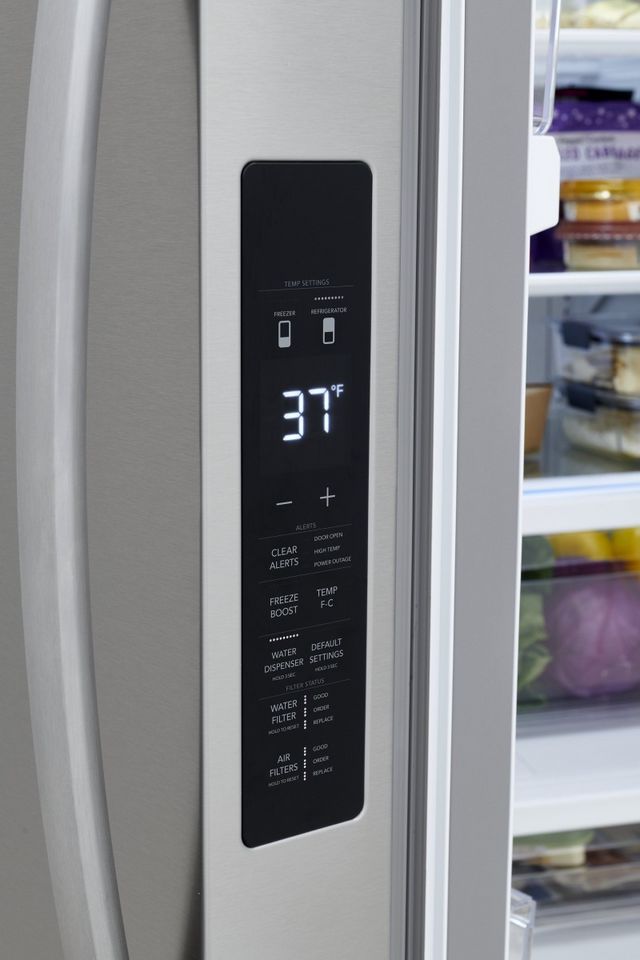 Frigidaire® 36 in. 28.8 Cu. Ft Smudge-Proof® Stainless Steel French Door Refrigerator - My Store