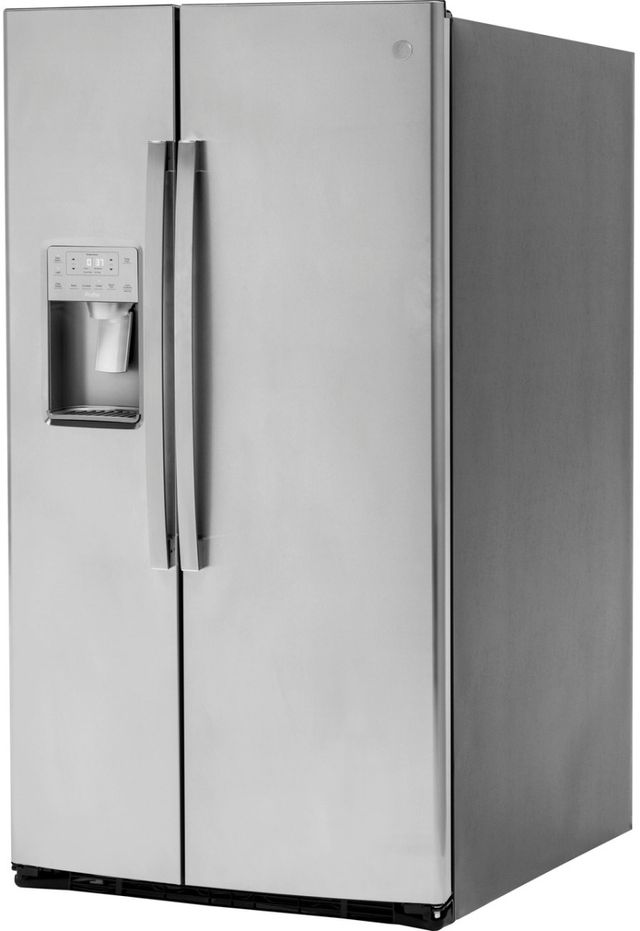 GE Profile™ 36 in. 25.3 Cu. Ft. Stainless Steel Side-by-Side Refrigerator - My Store