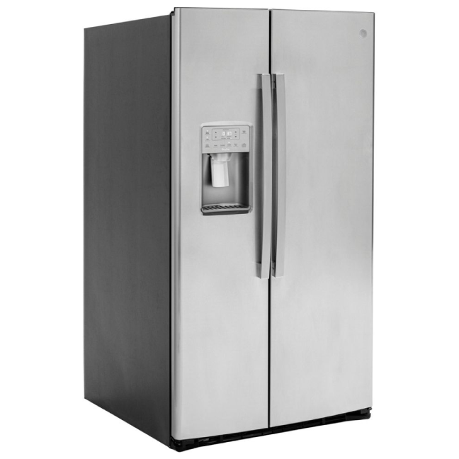 GE Profile™ 36 in. 25.3 Cu. Ft. Stainless Steel Side-by-Side Refrigerator - My Store