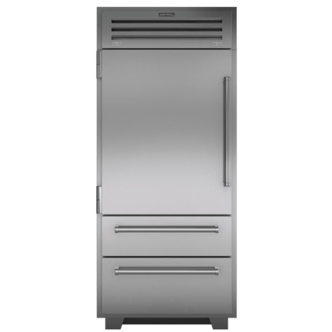 Sub-Zero® PRO Series 36 in. 22.7 Cu. Ft. Stainless Steel Bottom Freezer Refrigerator - My Store