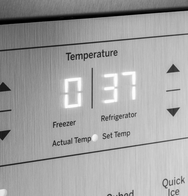 GE Profile™ 36 in. 25.3 Cu. Ft. Stainless Steel Side-by-Side Refrigerator - My Store